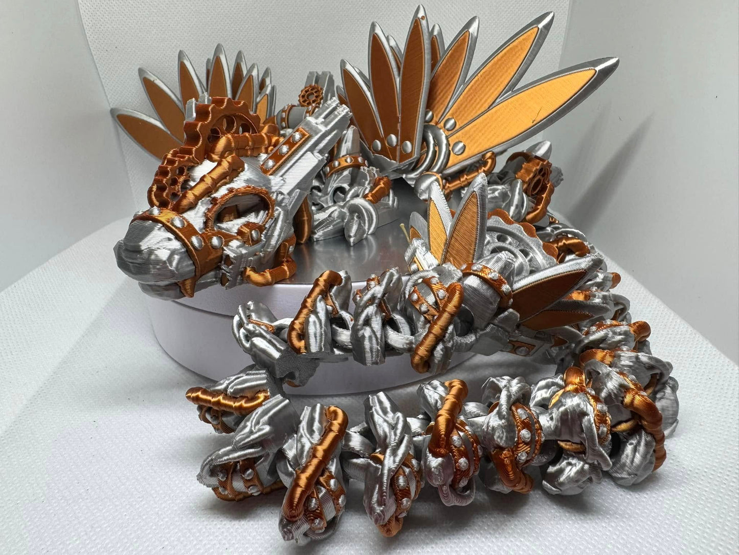 Steampunk Dragon w/ Wings